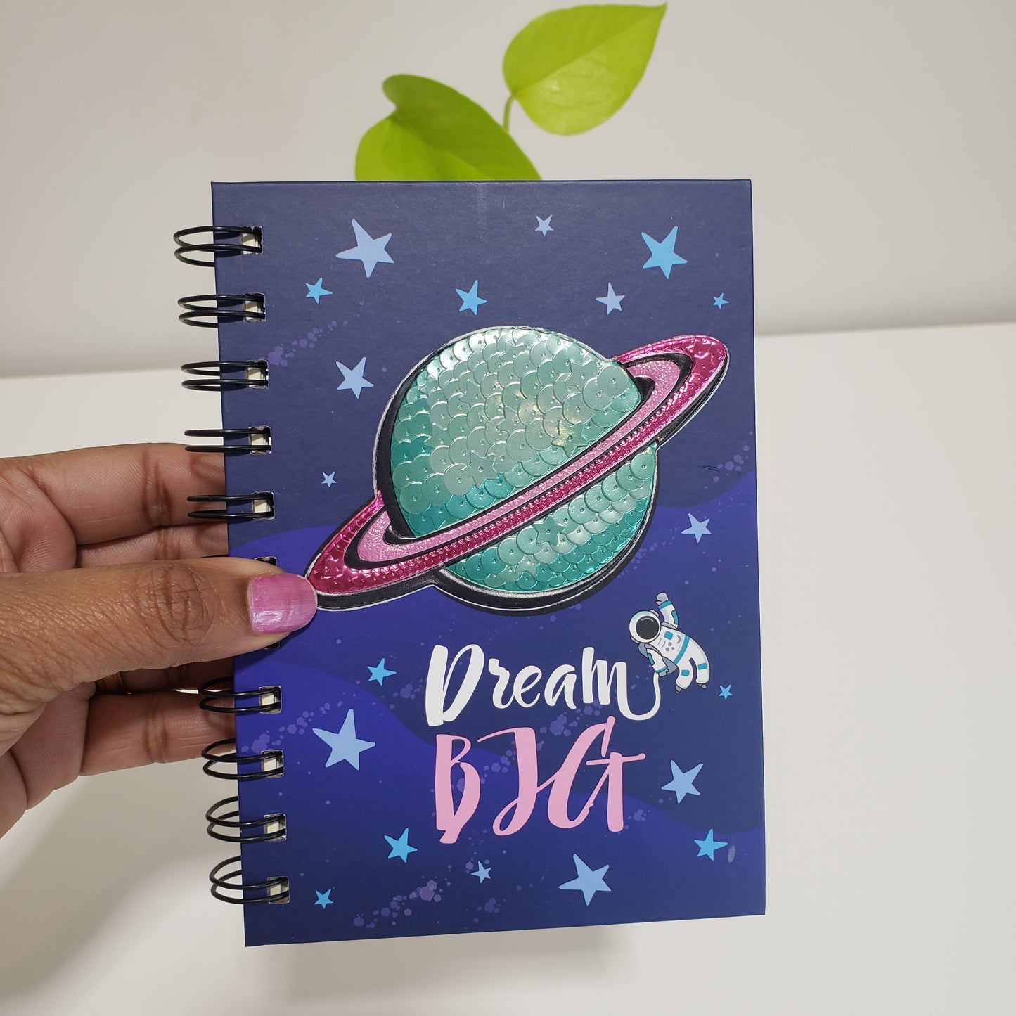 Dream big Saturn notebook
