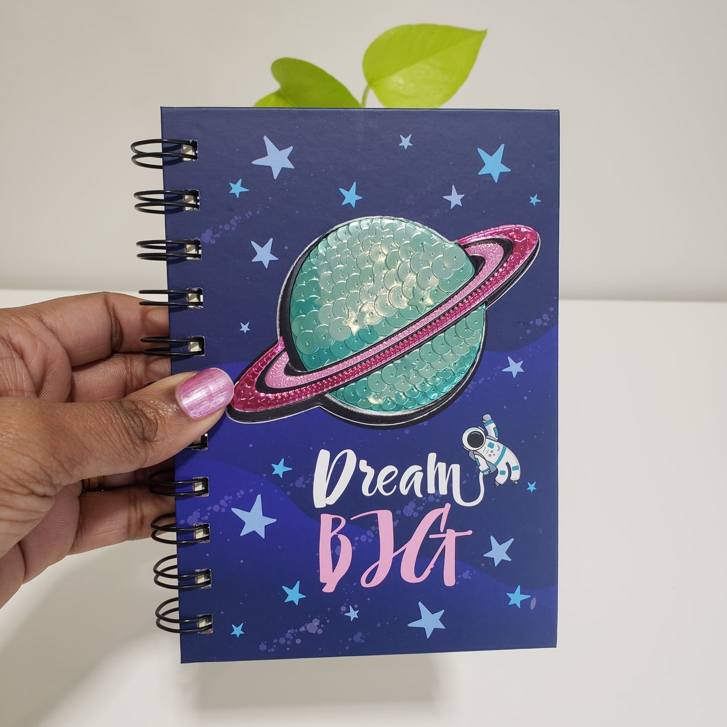 Dream big Saturn notebook