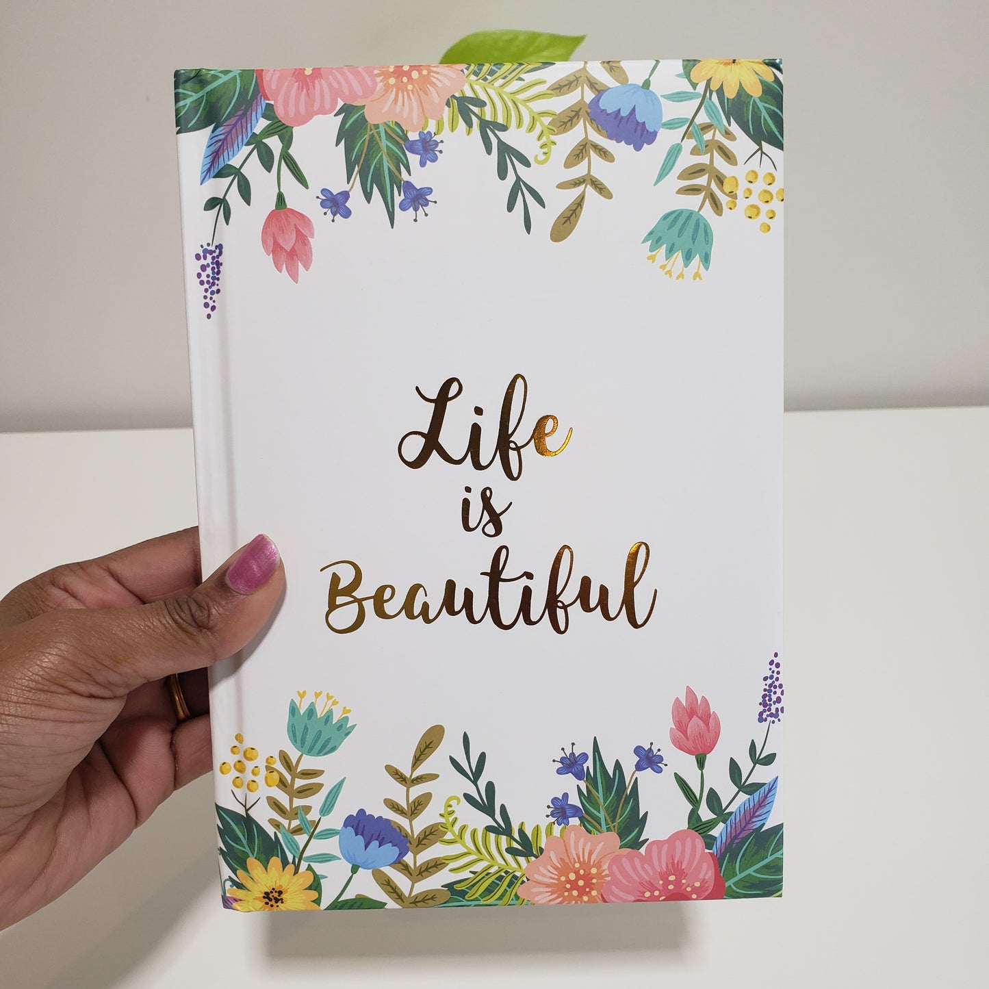 Life is beautiful notebook