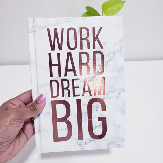 Dream big notebook