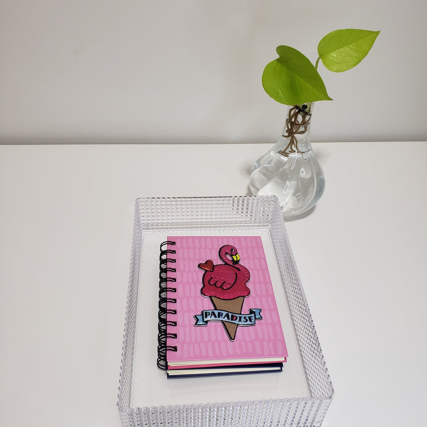 flamingo paradise notebook