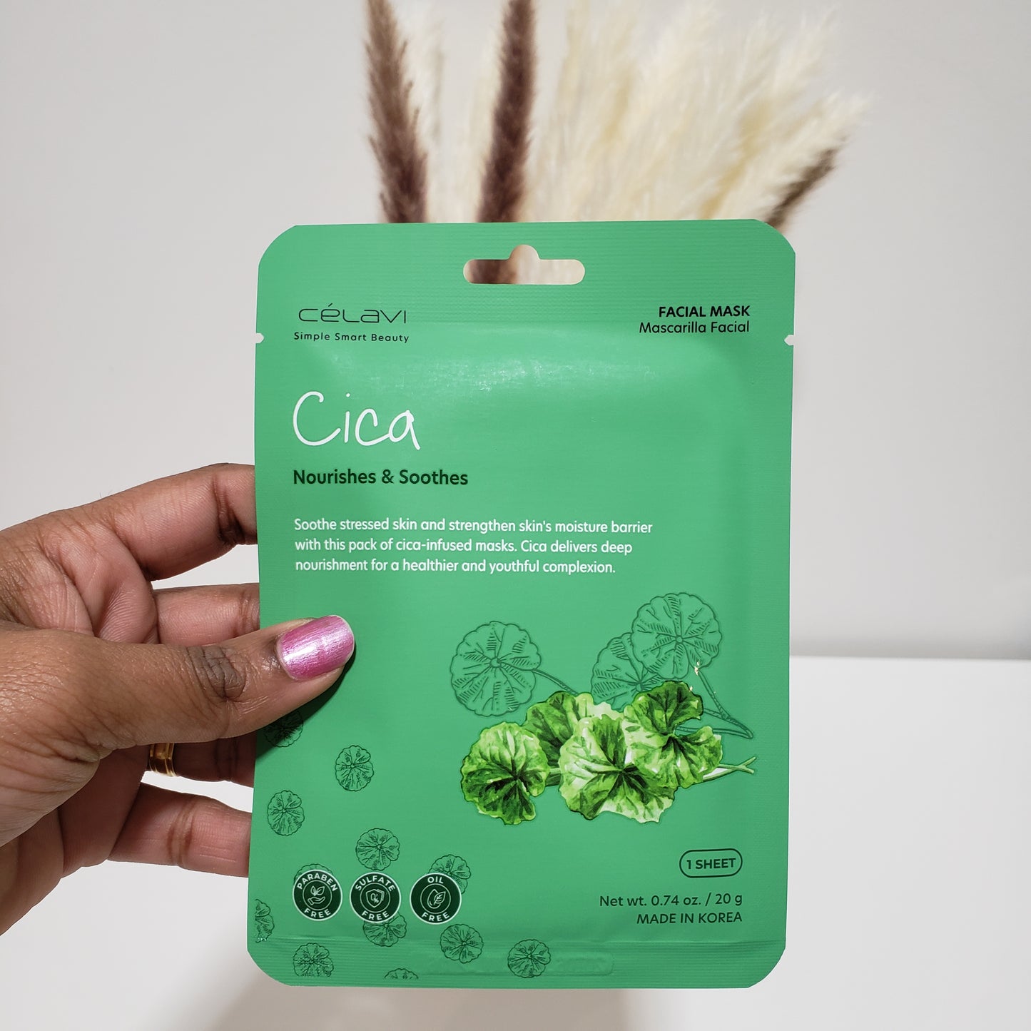 Cica facial mask